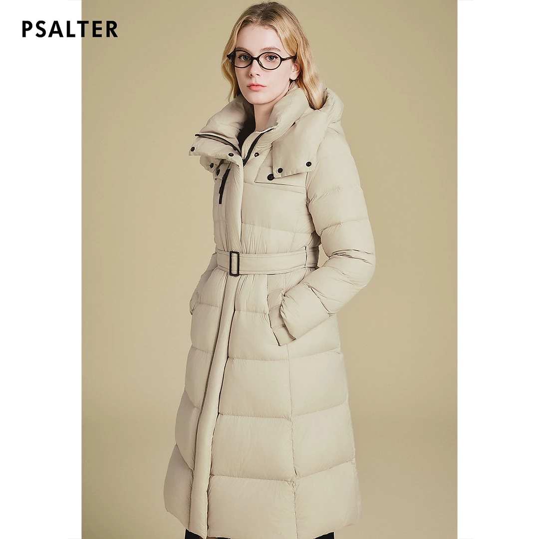 【泡芙云感】诗篇专选轻柔连帽修身防风防水羽绒服冬