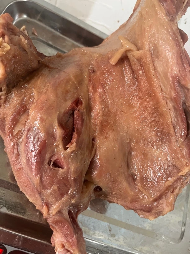 3号 传统老家美食 带骨排腿肉新鲜现卤 看称选肉 顺丰发货