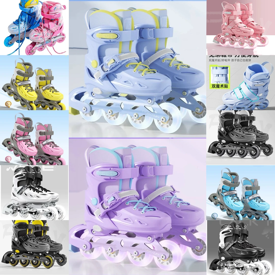 J 直排轮溜冰鞋门店样品鞋55-60款