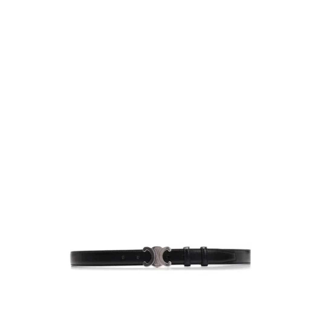 全新未使用 Celine/思琳 经典LOGO凯旋门银头腰带皮带