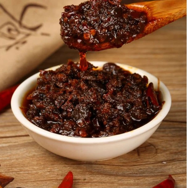 独鋆 梅干菜辣酱280克/瓶 炒面拌饭 调味 香辣下饭神器 开胃辣酱