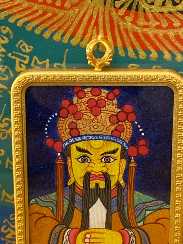 天宫文创 热贡手绘饰品 挂件吊坠