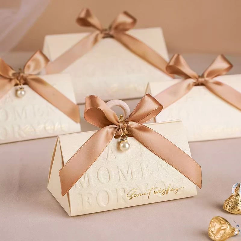 2024新款结婚喜糖礼盒结婚专用喜糖盒高级感ins风婚礼糖盒