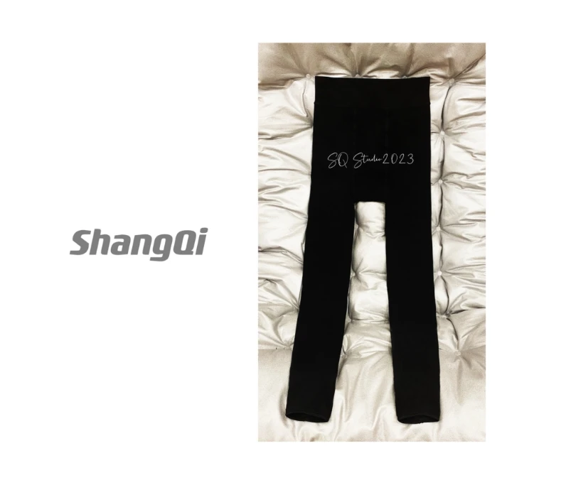 【加厚打底裤】时尚加绒保暖外穿显瘦打底裤。