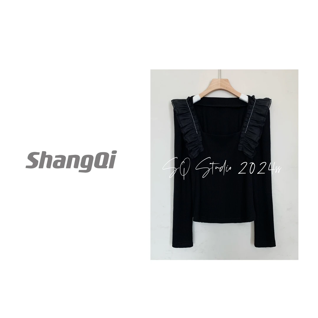 【小小飞袖】显瘦气质时尚百搭毛织针衫。——k77卡码拍小