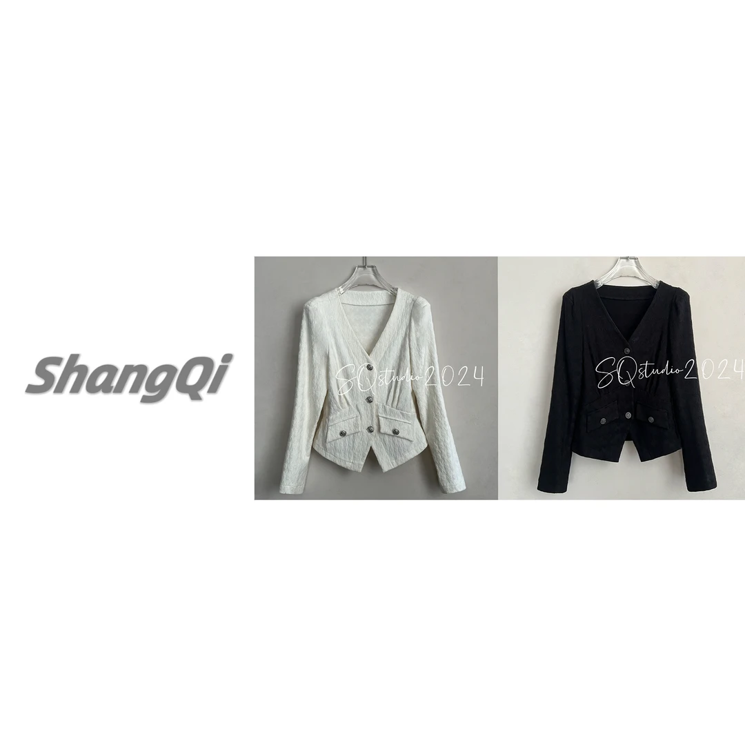 【宫铤上衣】气质轻奢时尚百搭休闲法式显瘦上衣。——A655卡码拍小