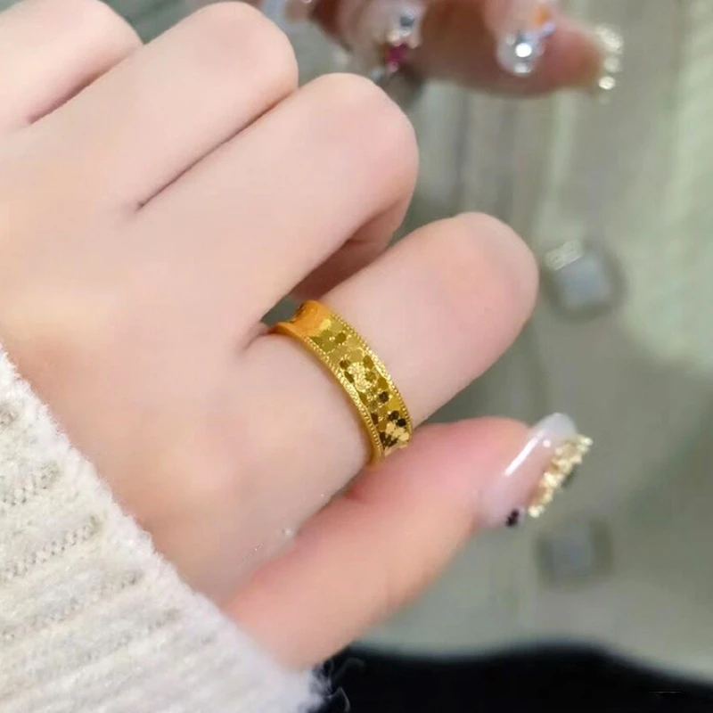 合金戒指 闭口龙鳞戒指