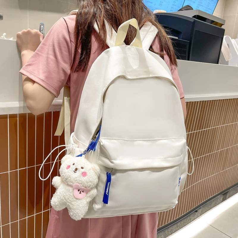 书包女初中生小学生三四五六年级百搭双肩包轻便少女背包电脑包