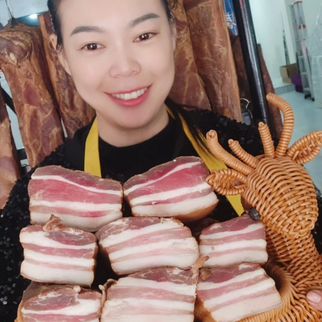 四川土猪肉烟熏腊肉