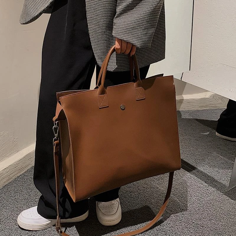 大包包女大容量2025新款质感电脑提包斜挎单肩包通勤包手提托特包