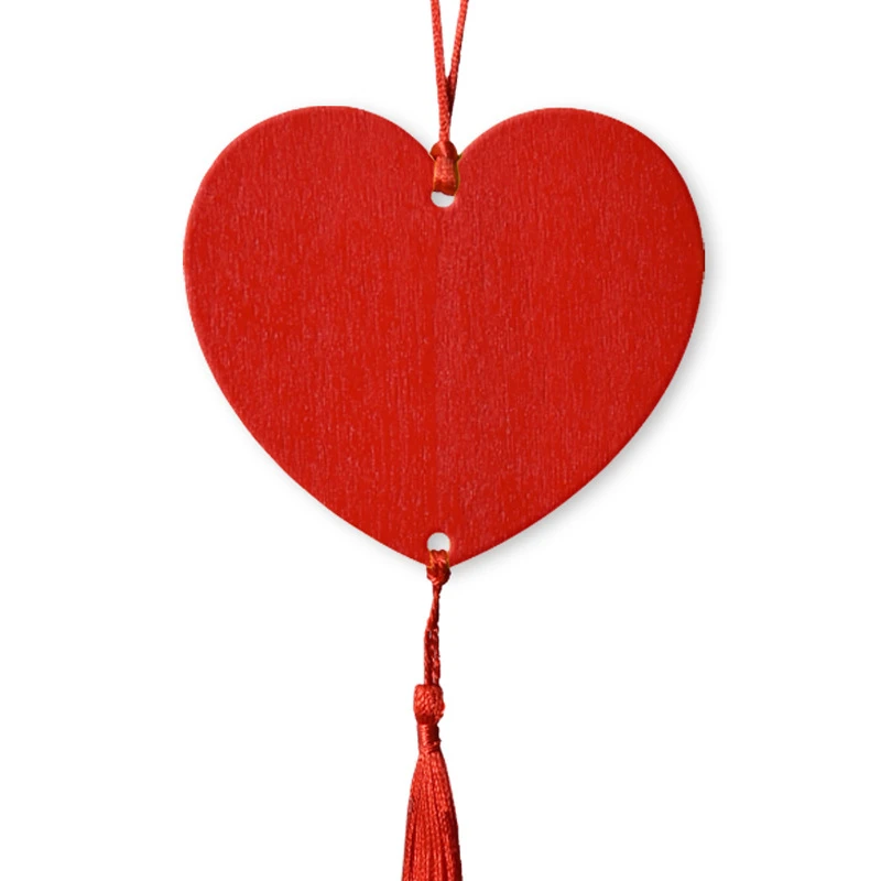 手写爱心许愿牌木质祈福牌装饰挂牌吊牌景区挂树寺庙许愿卡挂件