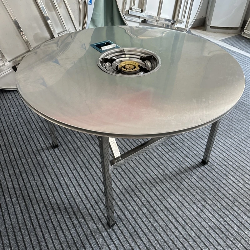 7张圆桌配韩式炉