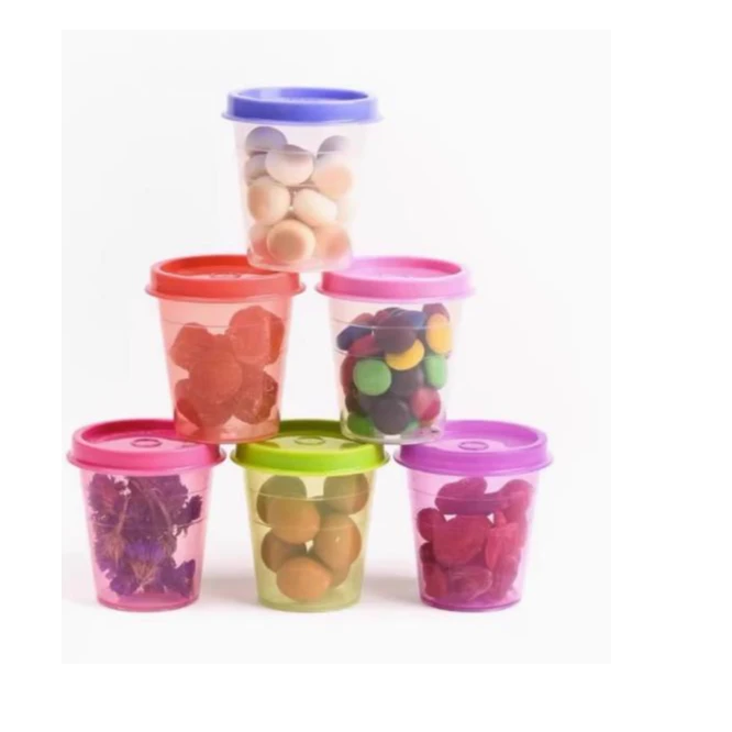 Tupperware/特百惠55ml小精灵保鲜盒密封防漏收纳盒小量杯