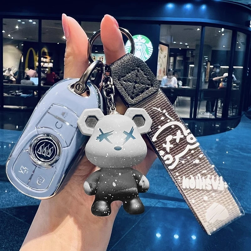 别克钥匙套君威gs君越昂科拉昂科威s昂科旗gl8车plus壳扣2023款23