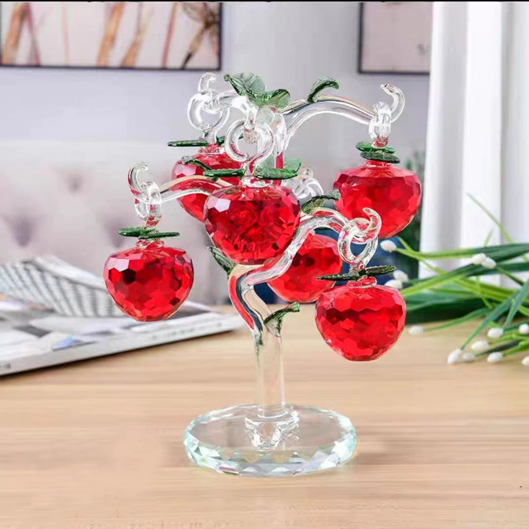 六挂苹果玄关电视柜酒柜家居装饰品摆件轻奢高档新婚结婚礼物