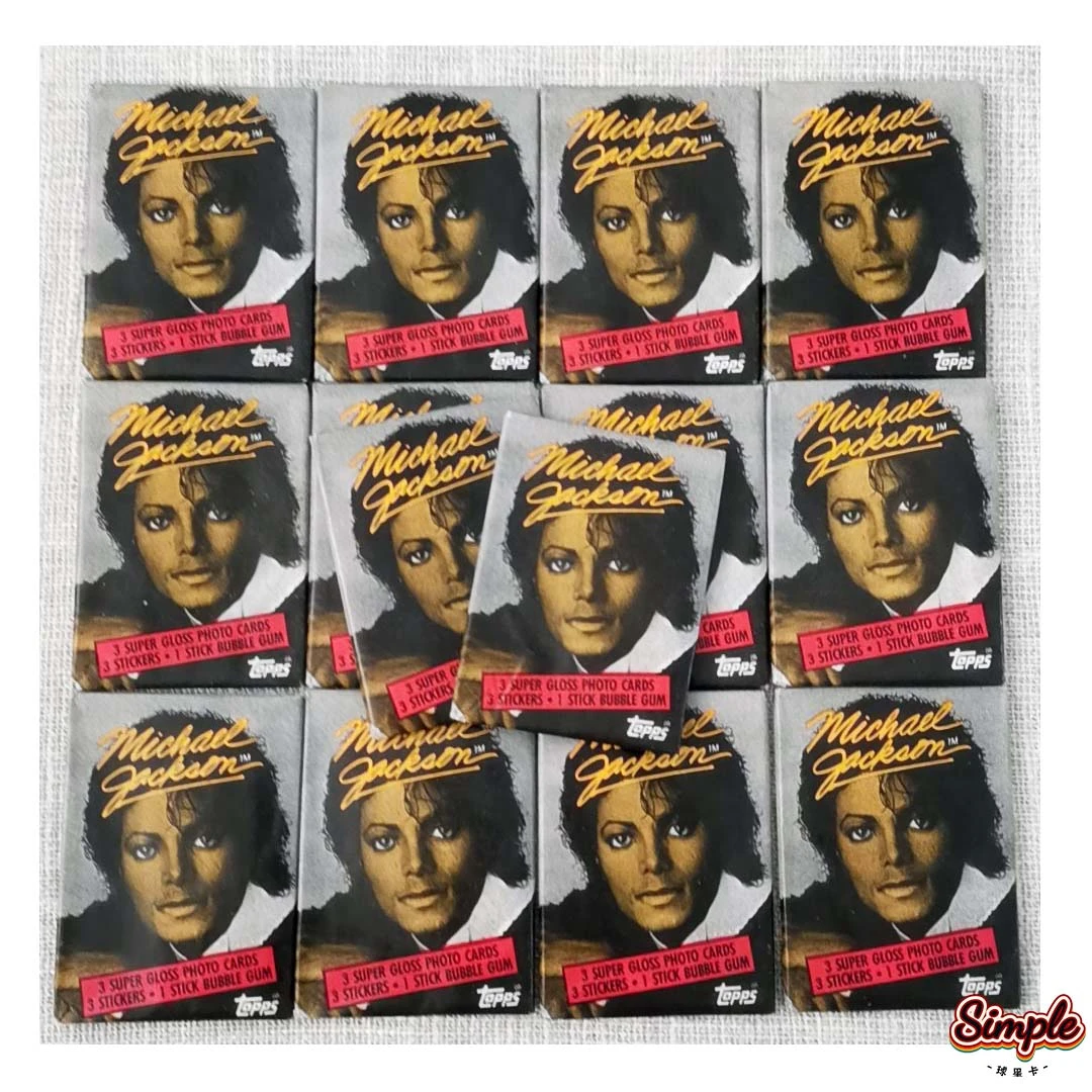 TOPPS 1984 MJJ Productions 迈克尔杰克逊 卡牌 老卡【直播代拆】