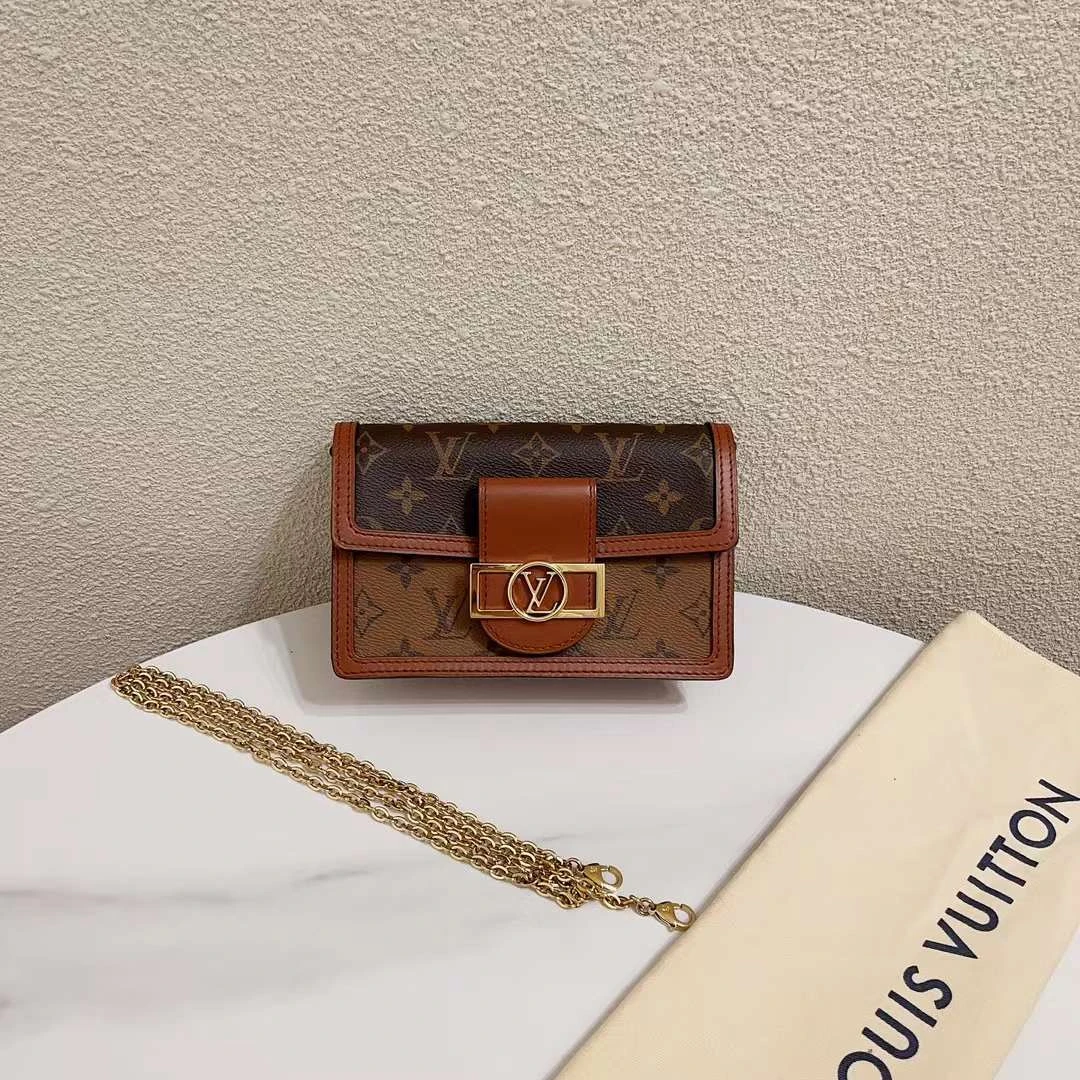 99新 LouisVuitton/路易威登 7姐专场/达芙妮woc 经典老花/超难买