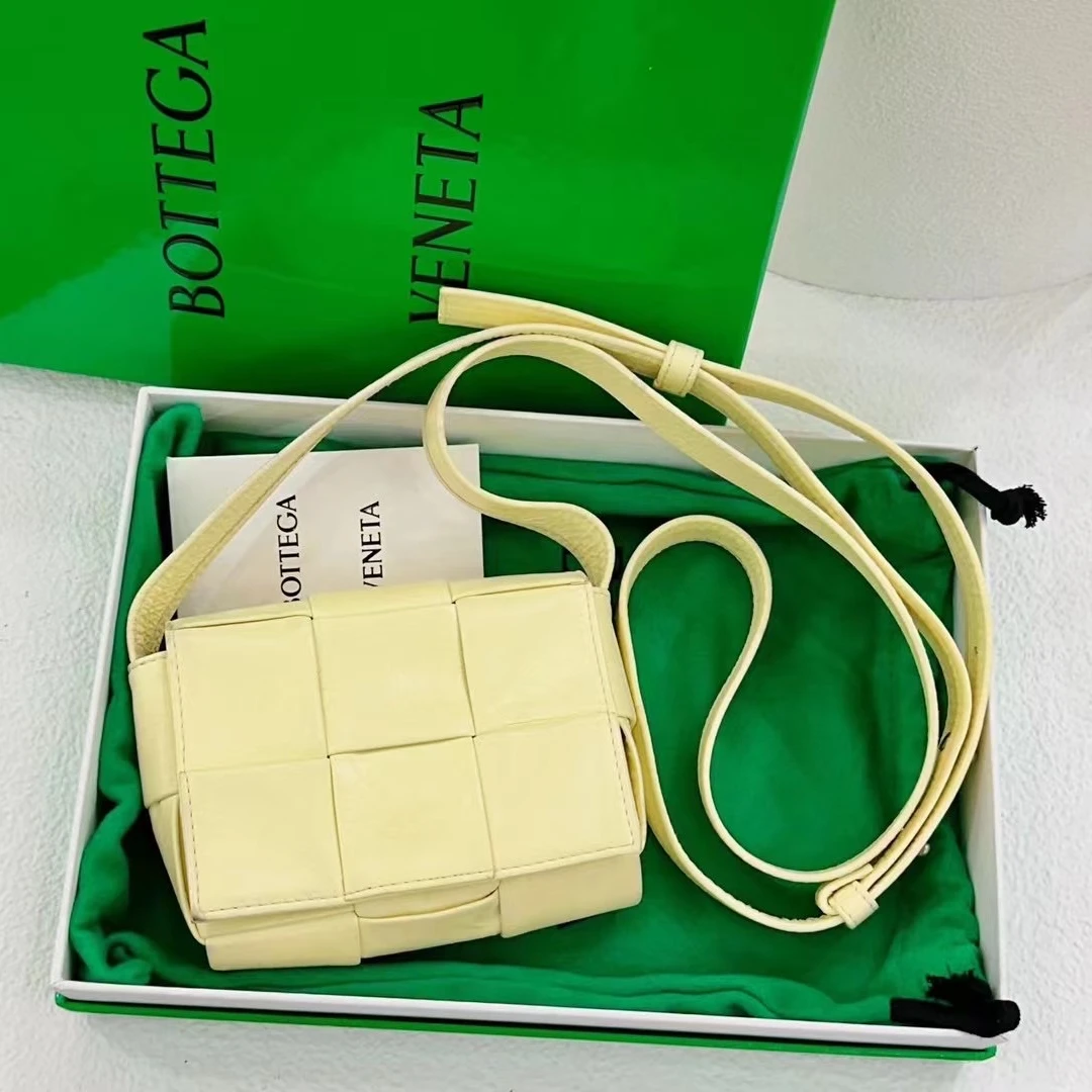 95新 BOTTEGA VENETA/葆蝶家 7姐专场/cassette 小鸡黄 豆腐包