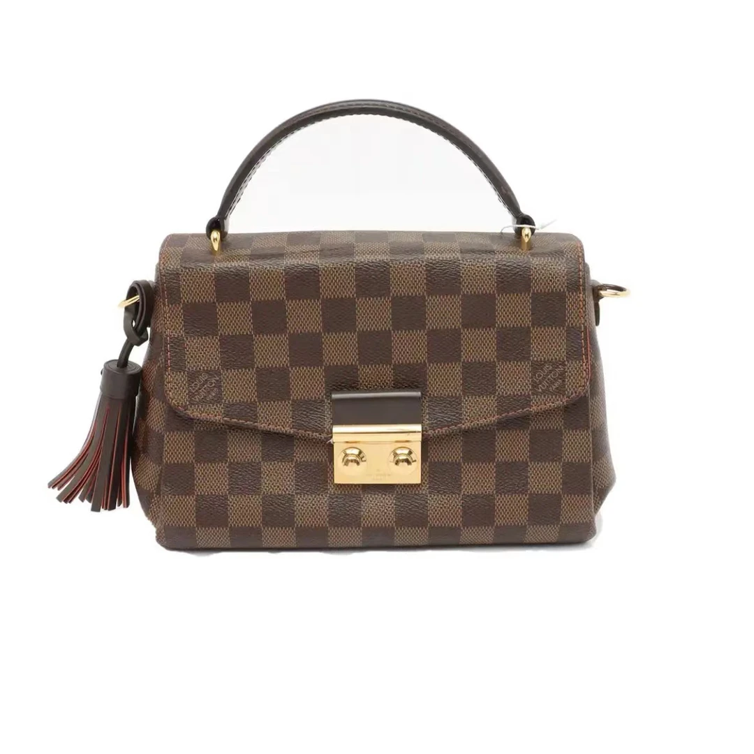 95新 LouisVuitton/路易威登 棋盘格单肩包/市场价14800