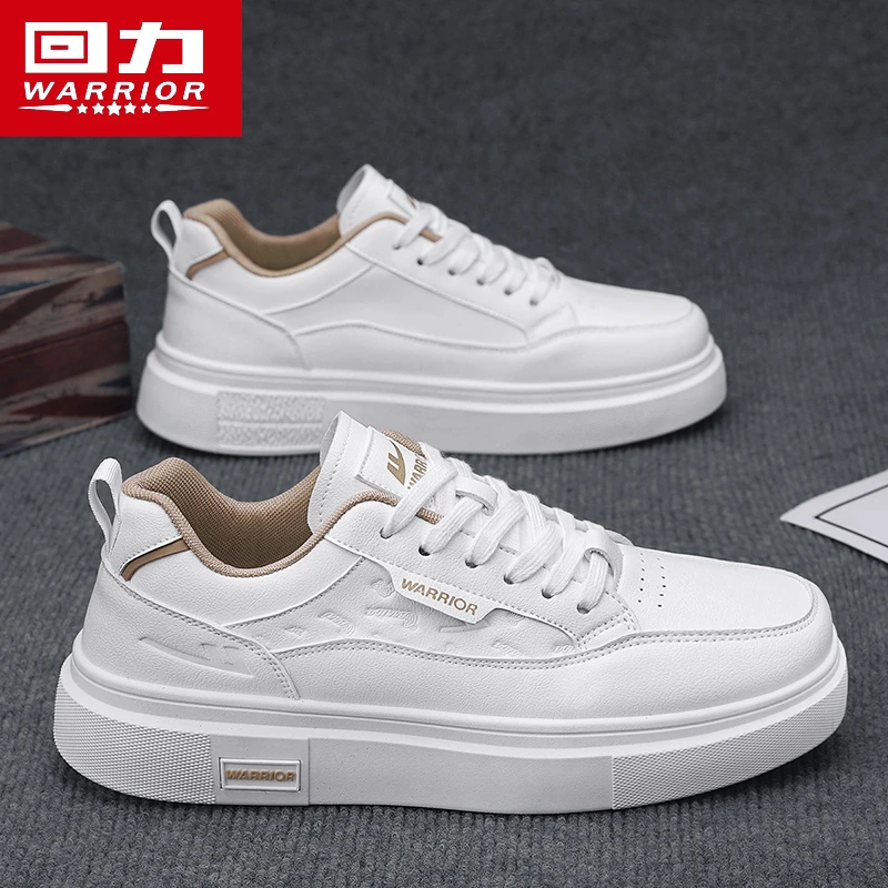 回力男鞋2025冬季新款休闲板鞋耐磨小白鞋透气旅游百搭通勤厚底鞋