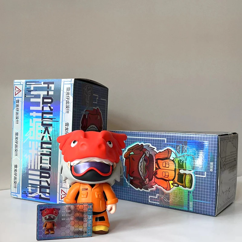 中国极地考察IP·雪龙仔手办