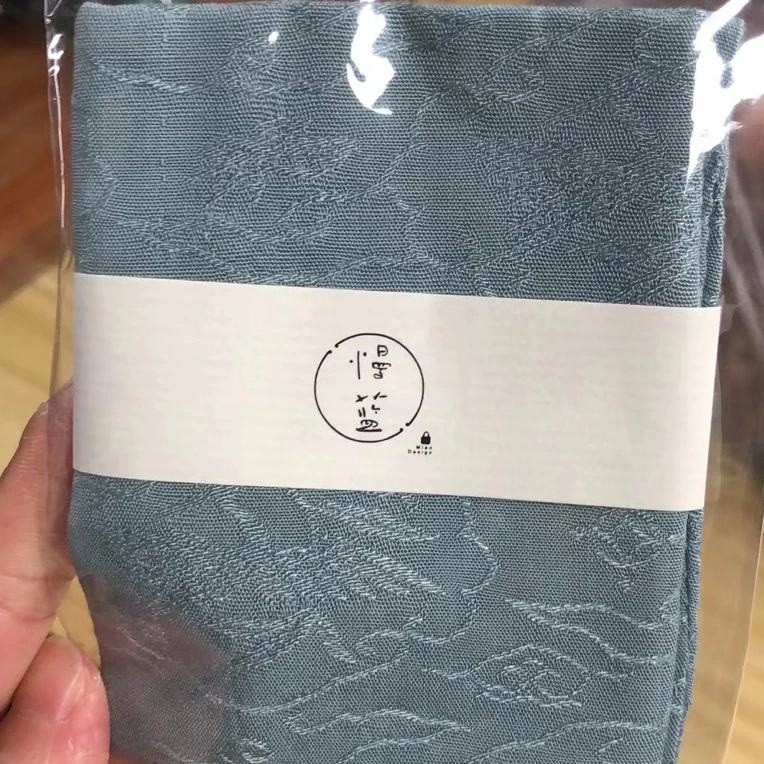 【慢蓝】慢蓝 蓝色茶巾