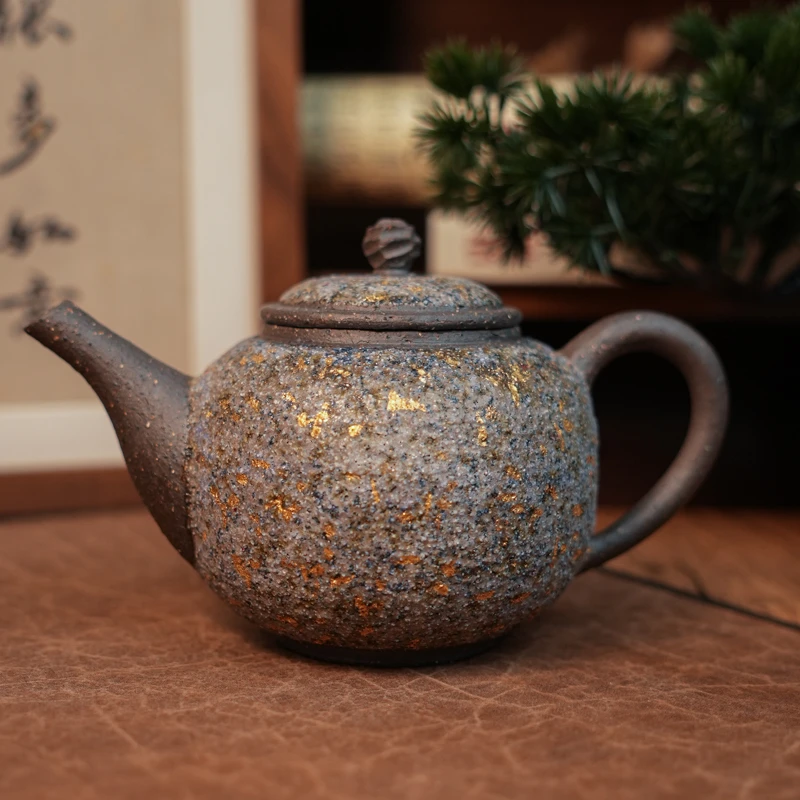 【高越】蓝金岩矿美人肩泡茶壶250cc GYS161