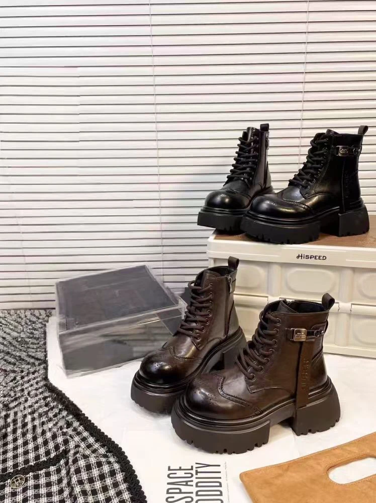 DDM（根据展示款）时尚潮流女鞋平底增高百搭欧版女鞋-937