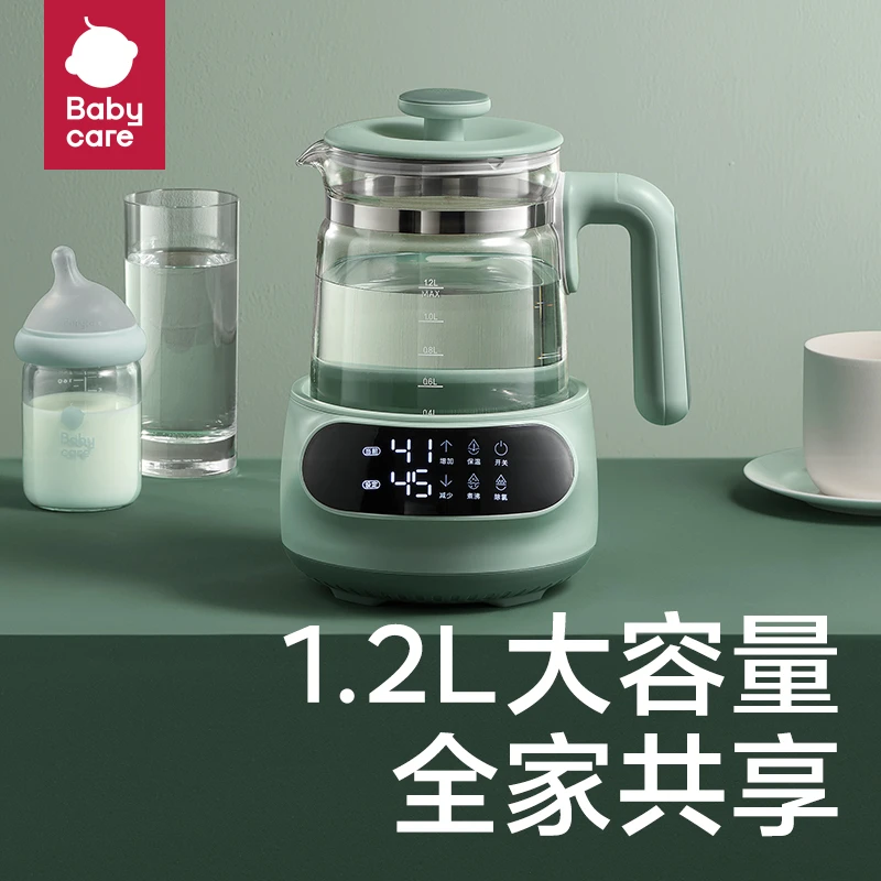 【官旗】babycare恒温热水壶恒温壶冲奶婴儿家用调奶器保温热暖温