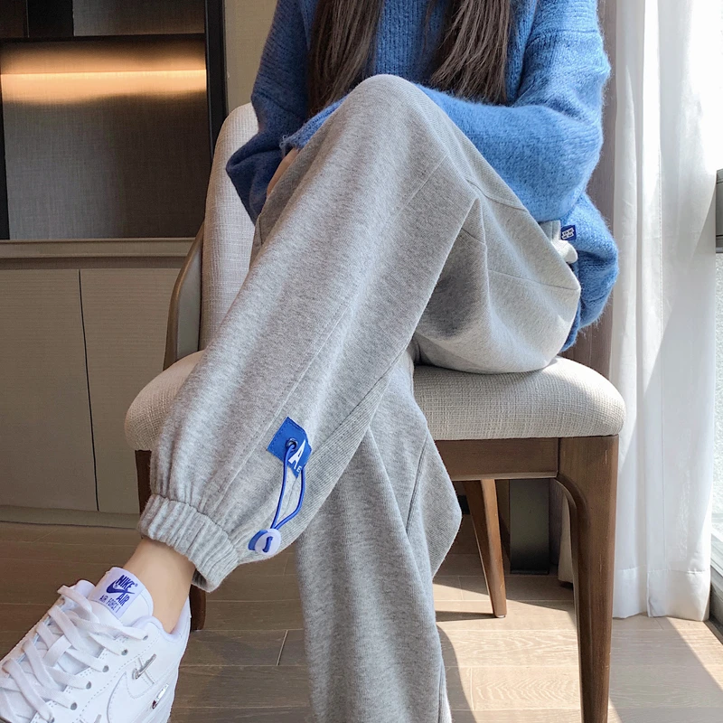 AE孕妇裤子春秋季外穿时尚显瘦休闲束脚裤加绒卫裤长裤春秋款潮