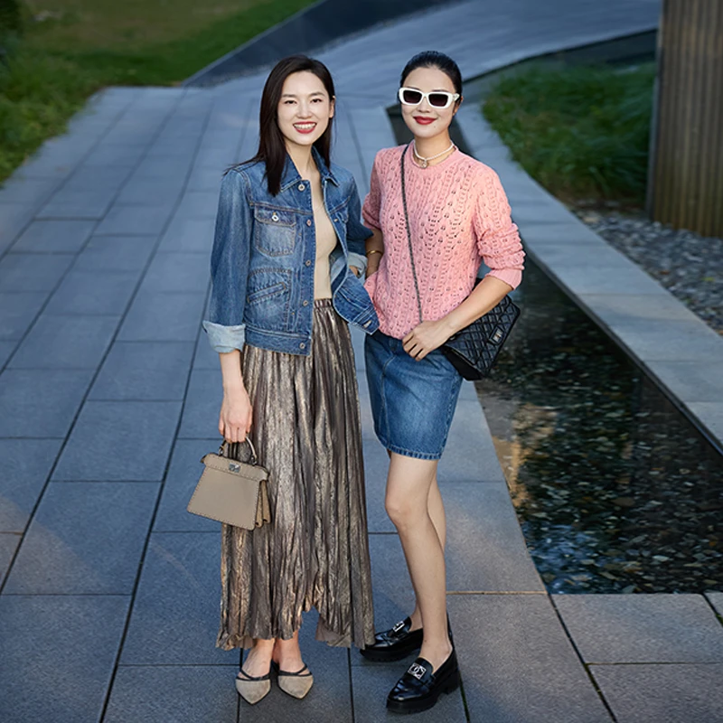 少女的冒险|夏日竹节丹宁显瘦复古牛仔短裙半裙