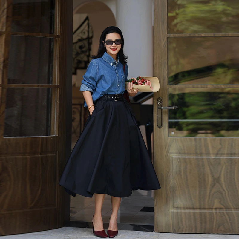 周末的牛仔|活力百搭显瘦短款牛仔衣衬衫外套