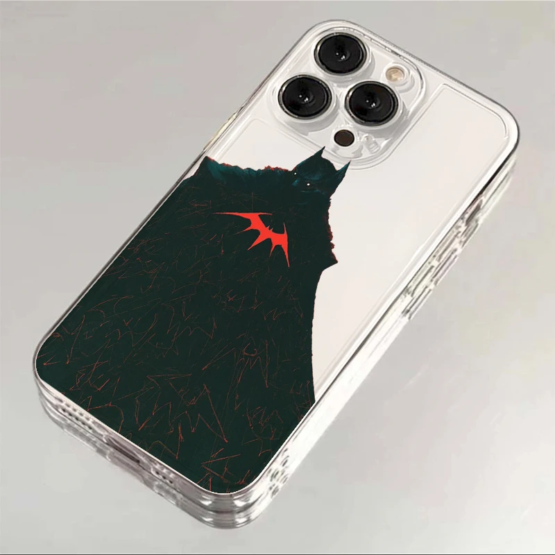 蝙蝠侠iphone15promax苹果14/13手机壳12透明11x软壳7/8p卡通6s新