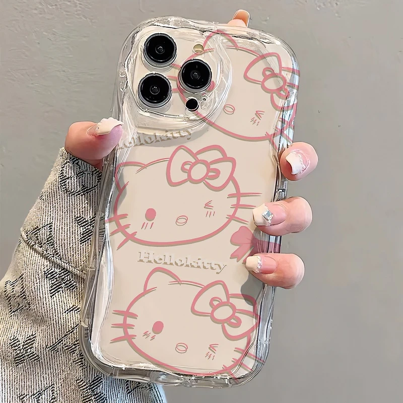 壳玛仕简约凯蒂猫适用苹果15promax手机壳13软壳iPhone14/12新11x