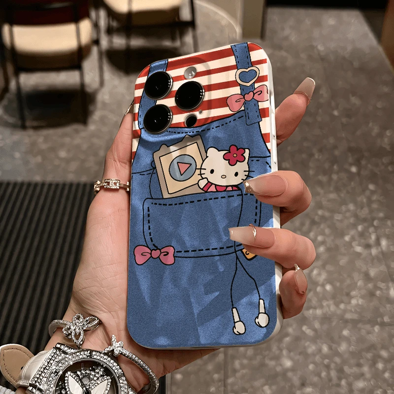 壳玛仕茶杯kt猫适用苹果15/14/13promax手机壳12/11软壳xr/xs防摔