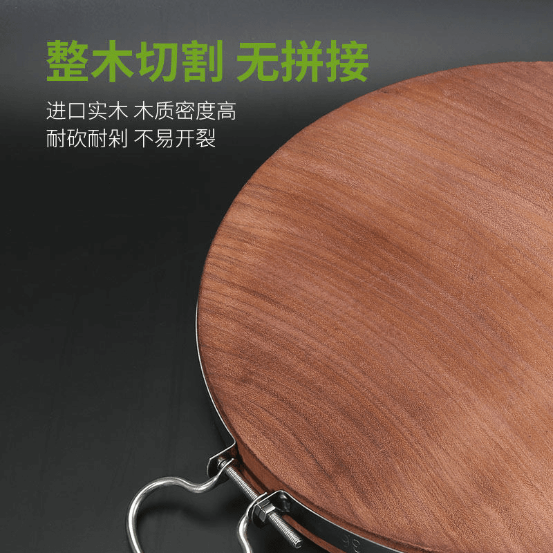 进口铁木加厚菜板商用实木砧板案板家用切菜刀板铁木菜板厨房用品