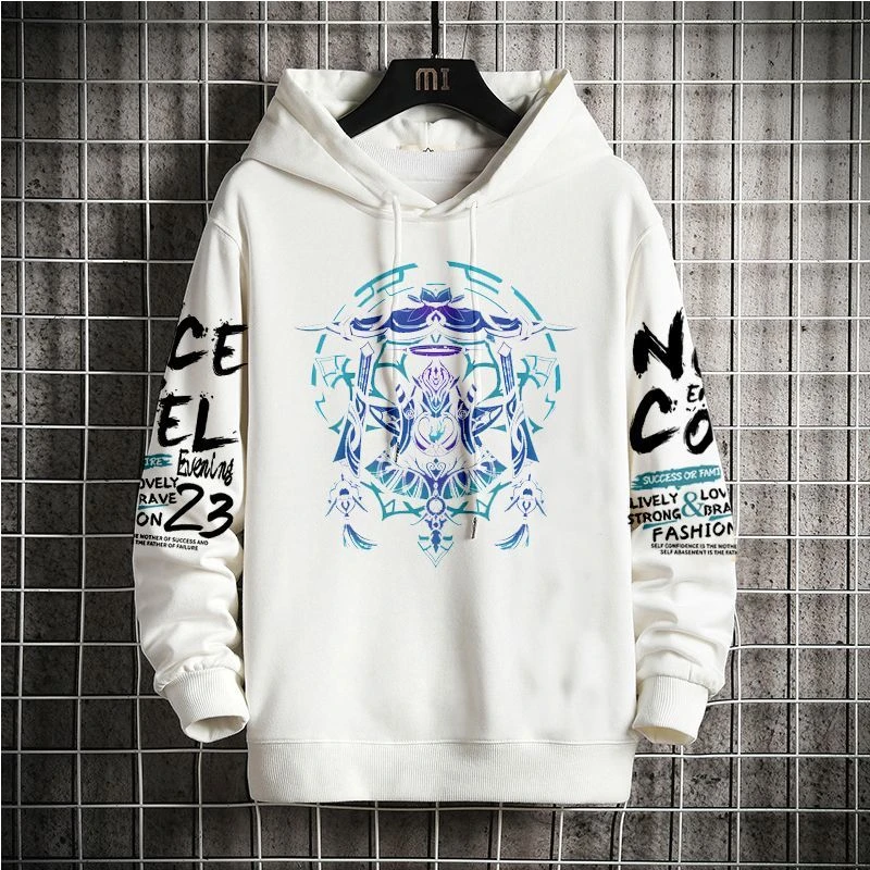 原神连帽卫衣男学生青少年宽松百搭二次元长袖潮流散兵周边衣服