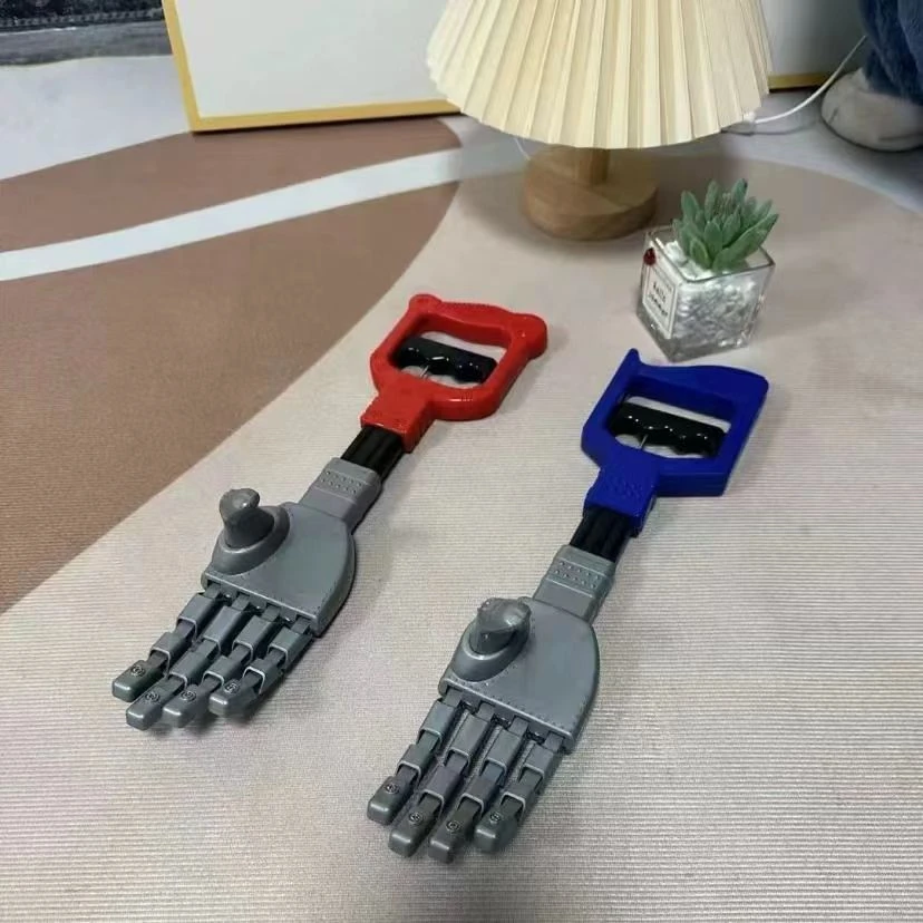 爆款机械手臂玩具外骨骼装甲玩具儿童机器人网红爪子创意拾物伸缩