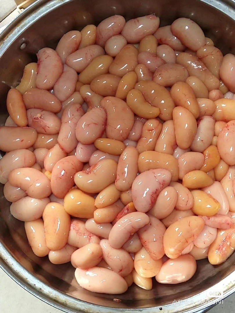 新鲜鸡腰子鸡春子一斤60粒带壳颗粒空气炸锅油炸批发花生米鸡肾