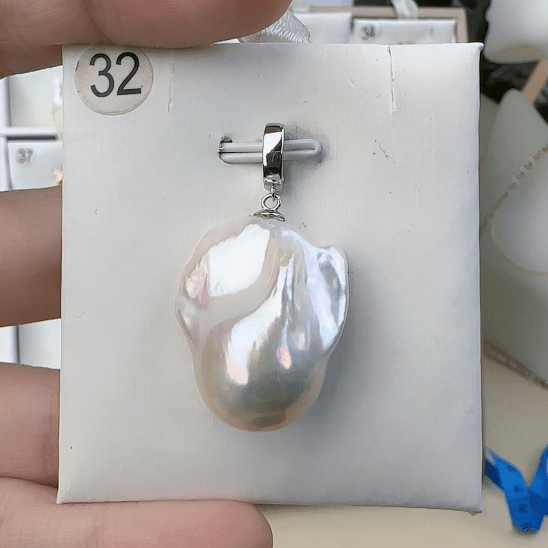 【闪购商品】淡水珍珠吊坠(不含链)未镶嵌一**城