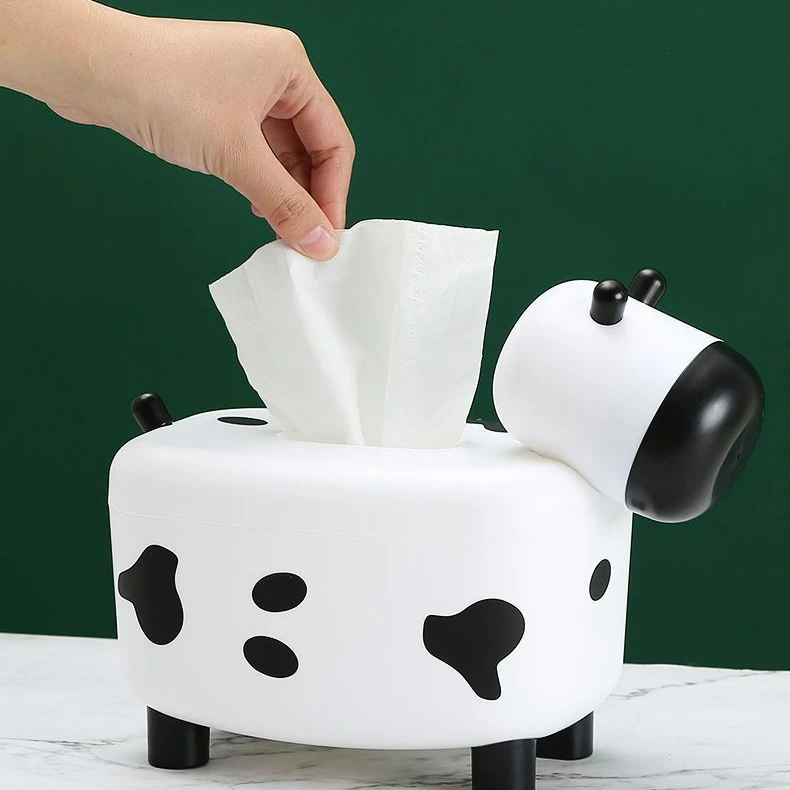 可爱网红创意抽纸盒客厅纸巾盒多功能家用餐厅壁挂式纸抽盒抽纸盒