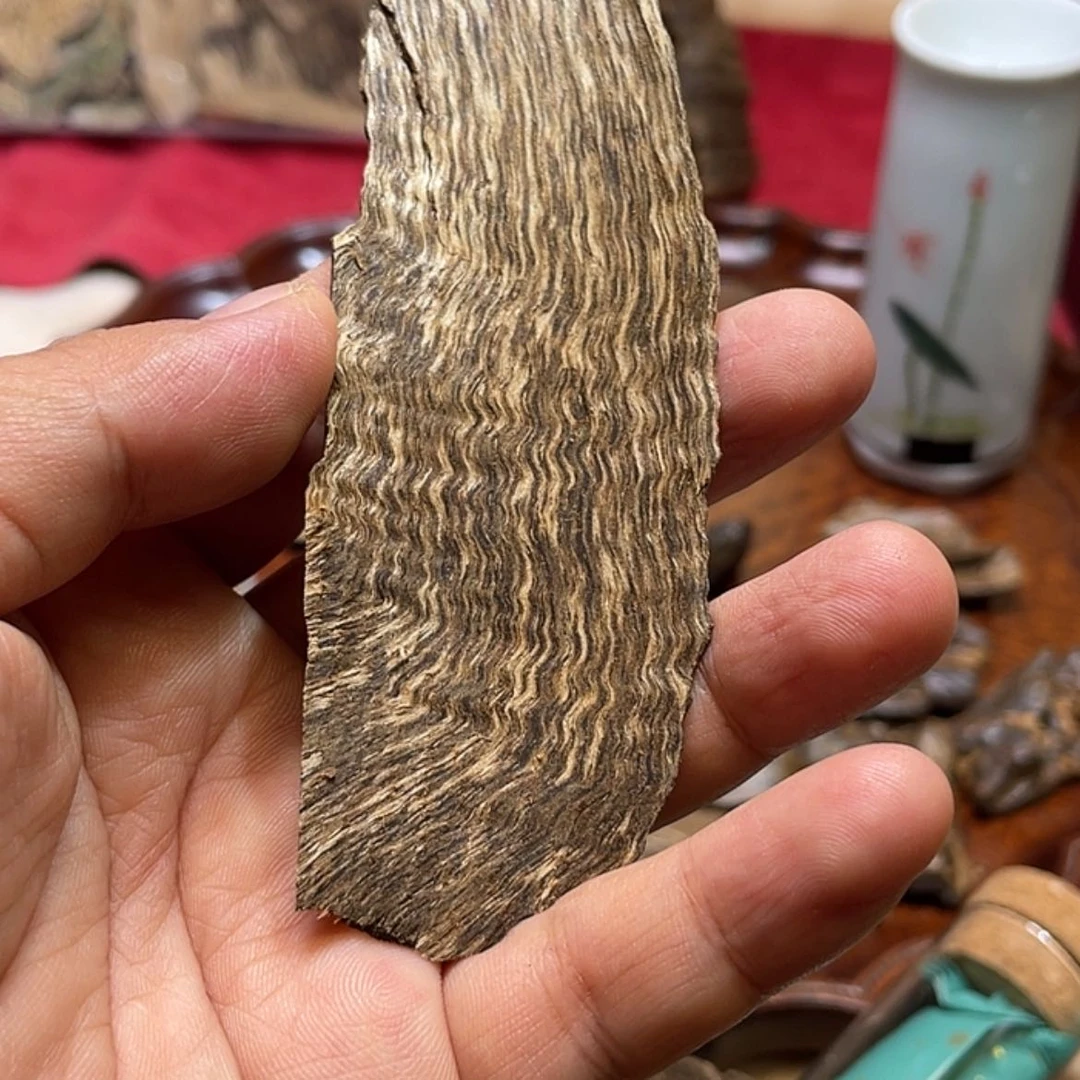 【闪购商品】香道类生**者都鹏虎斑棋5.2克