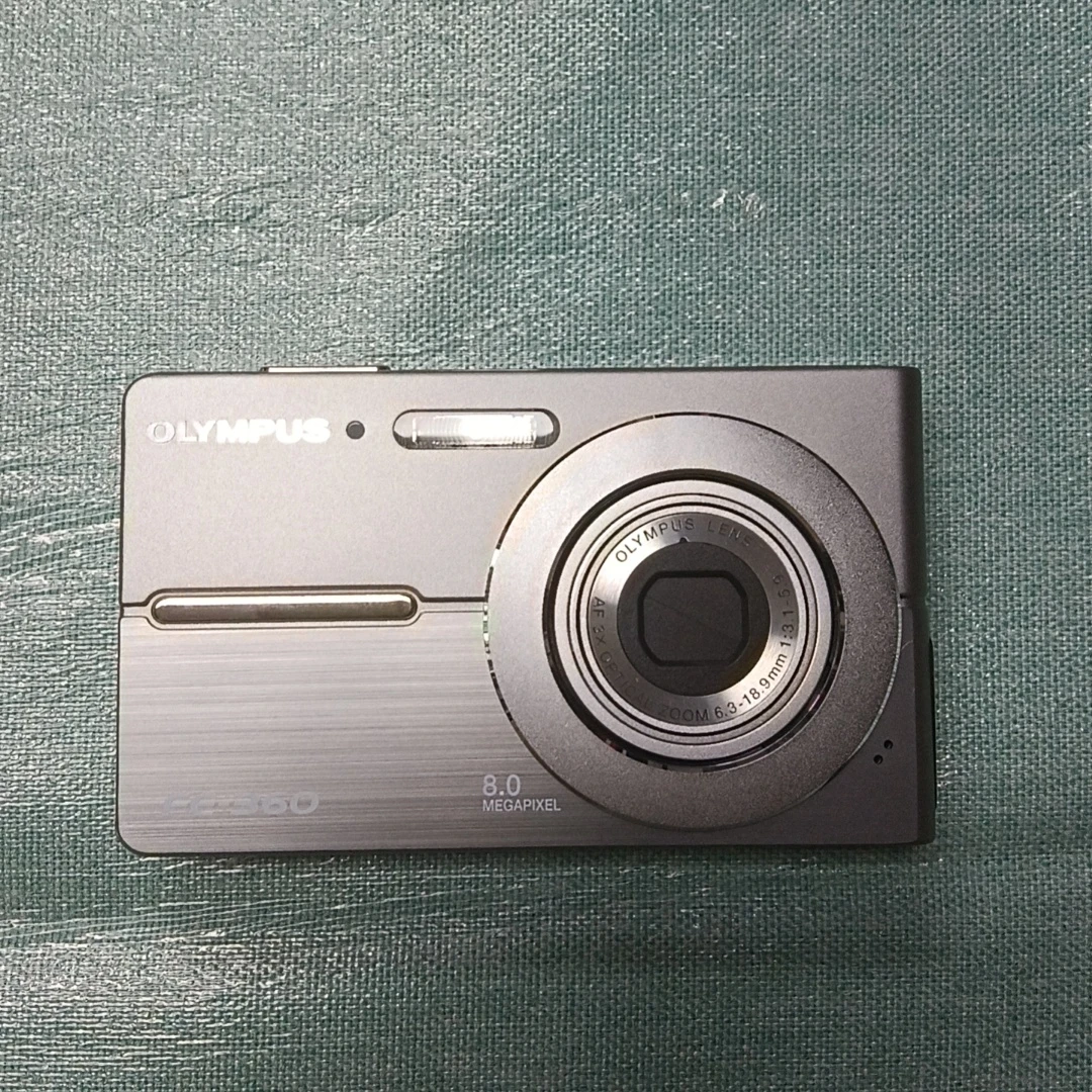 99新 Olympus/奥林巴斯 FE-360银色收藏版800万像素3倍变焦不送卡