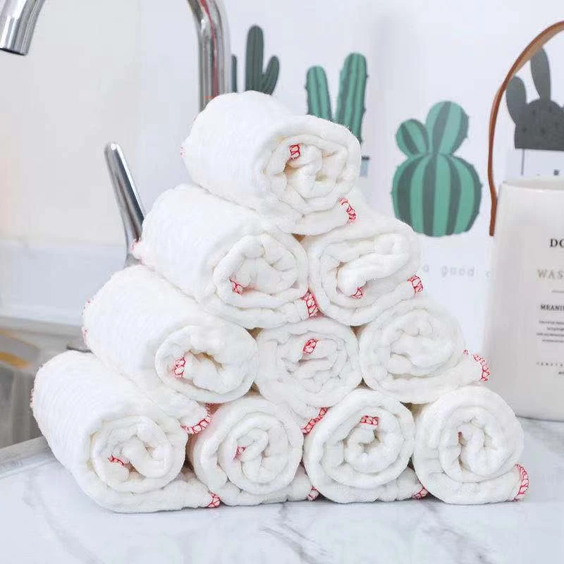 【低价好物】洗碗布不易掉毛沾油吸水易清洗抹布擦桌厨房加厚百洁布