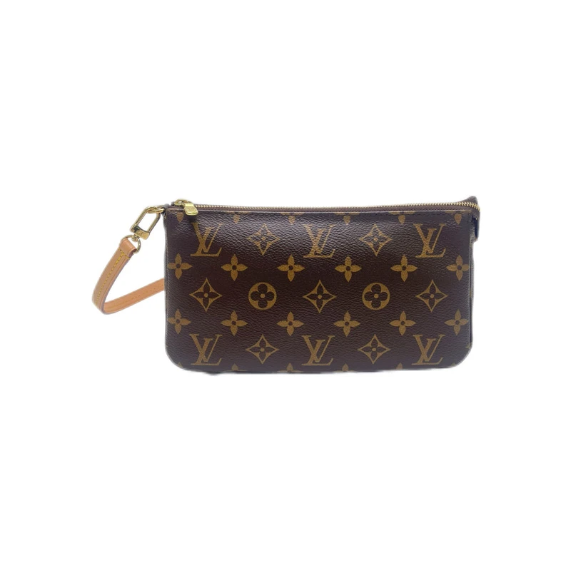 99新 LouisVuitton/路易威登 经典老花大麻将包单肩