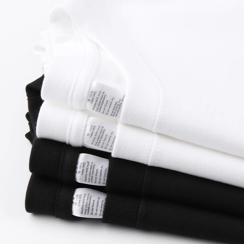 一件体验装】280g重磅长袖纯棉男女T恤打底衫白色内搭秋冬打底卫衣