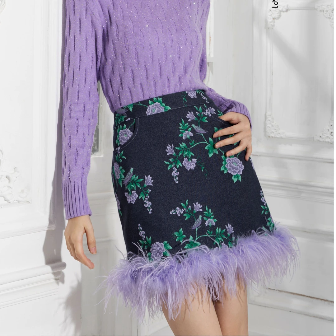 BAISI百丝半裙AACF411123P6花色