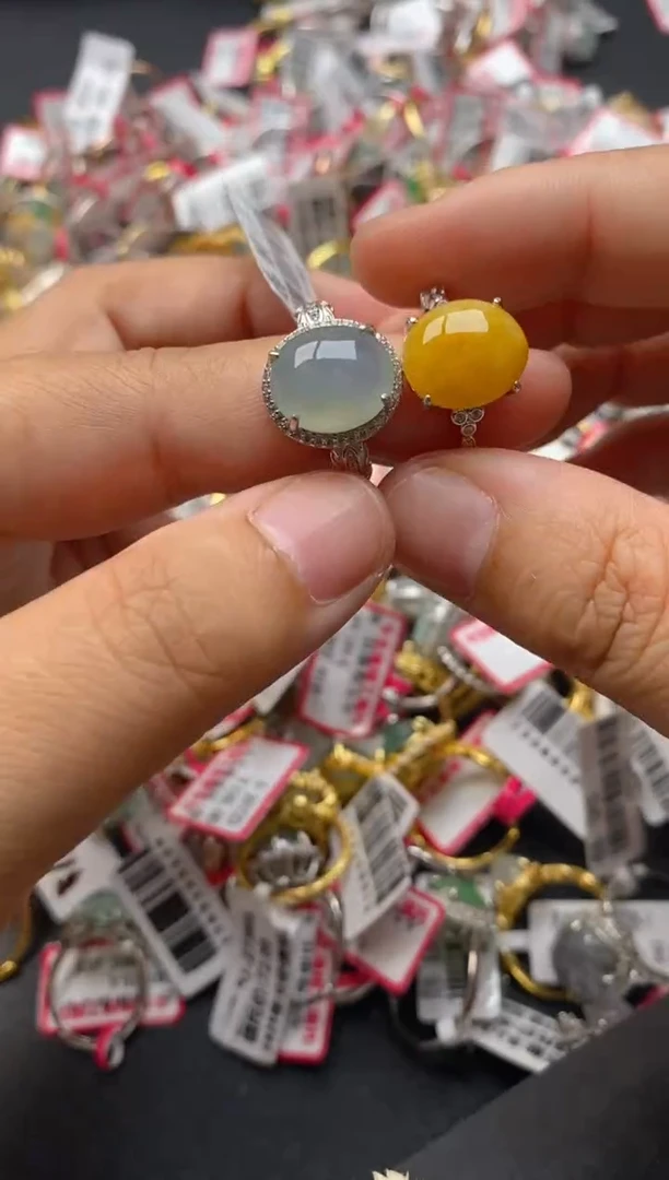 【闪购商品】翡翠颈饰银S925镶嵌555 7