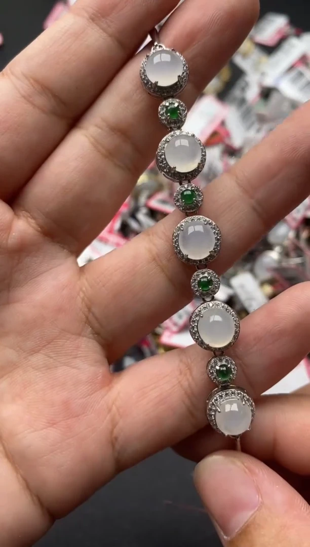 【闪购商品】翡翠颈饰银S925镶嵌00000 1
