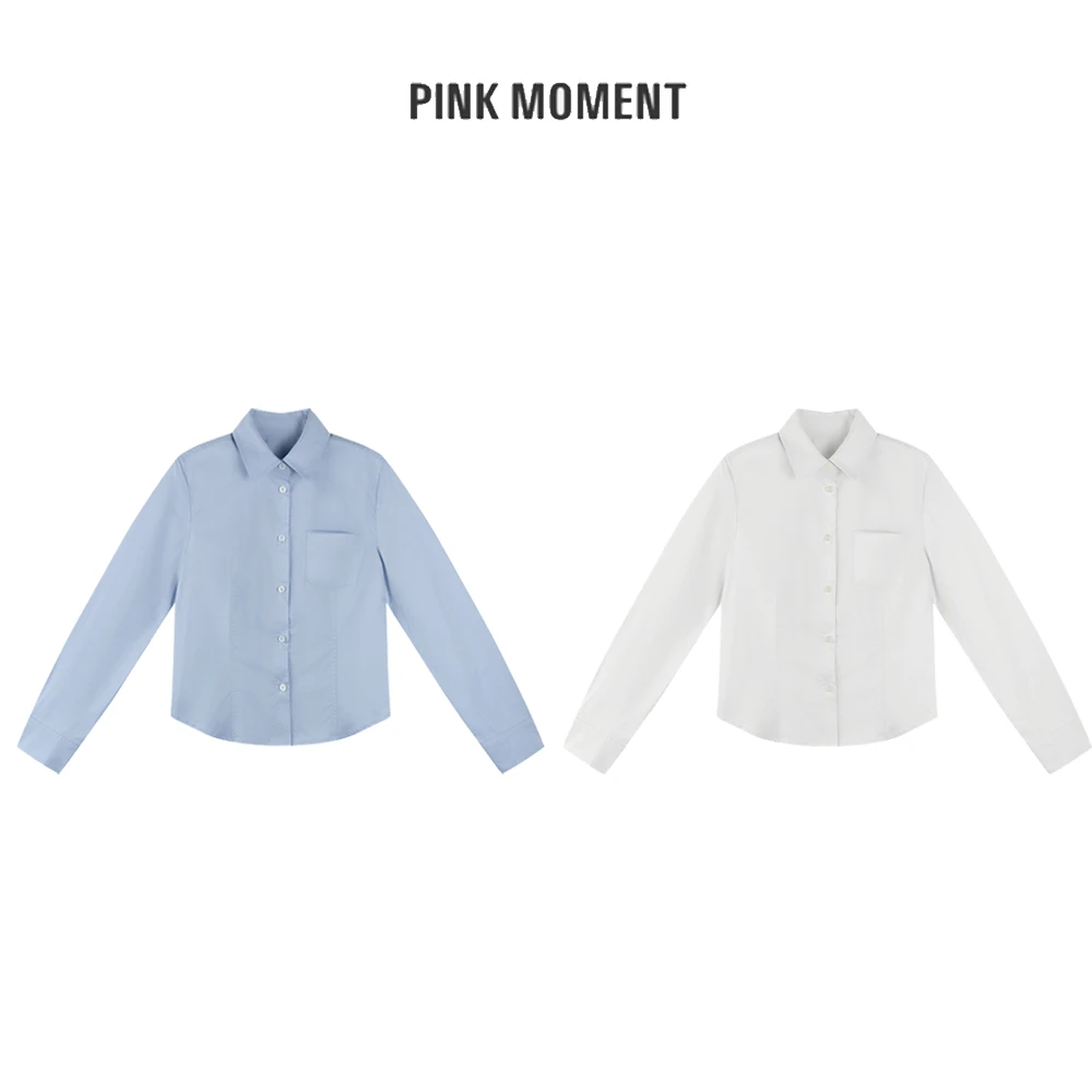 PM “清爽西海岸” 学院风短款修身衬衫 NC1C0066